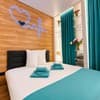 Квартира А_Rooms_Rodos. Апартаменты двухместный 124/1 (+1) 1
