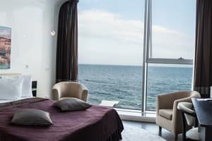 Отель Boutique Hotel Portofino. Семейный  люкс с видом на море 3