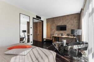 Отель M1 Club Hotel. Стандарт одноместный с видом на парк 4