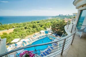 Отель Panorama De Luxe. Полулюкс двухместный комфорт с балконом и видом на море 4