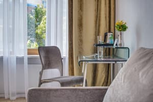 Отель Panorama De Luxe. Стандарт двухместный Комфорт с видом на город 4